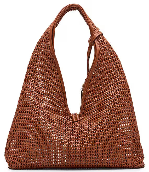 Woven Hobo Shoulder Bag | + Colors - Charlotte's Inc
