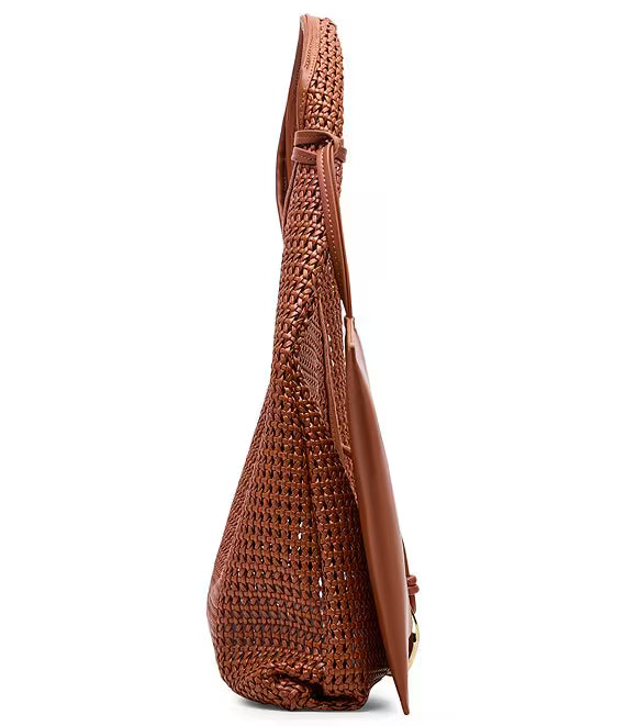 Woven Hobo Shoulder Bag | + Colors - Charlotte's Inc