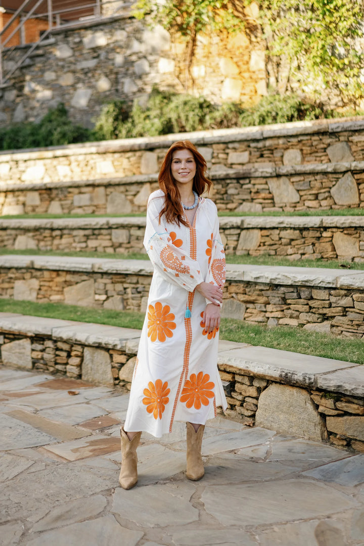 Go Orange Kaftan