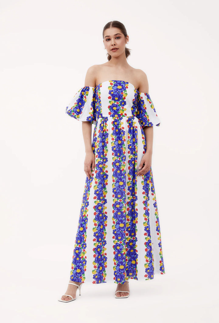 Leah Dress | Grand Villa Cobalt