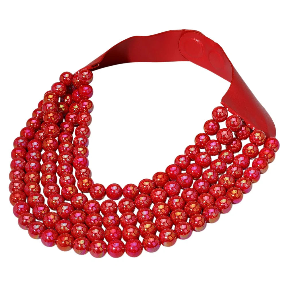 Statement Beaded Necklaces