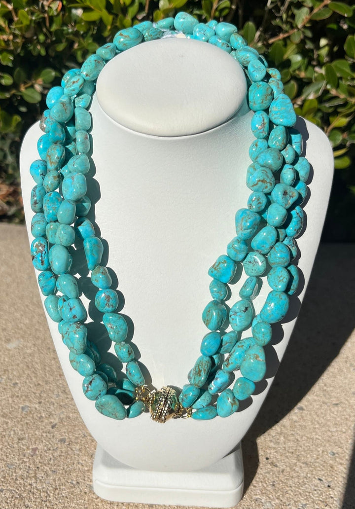 CWC Turquoise Necklace + Centerpieces