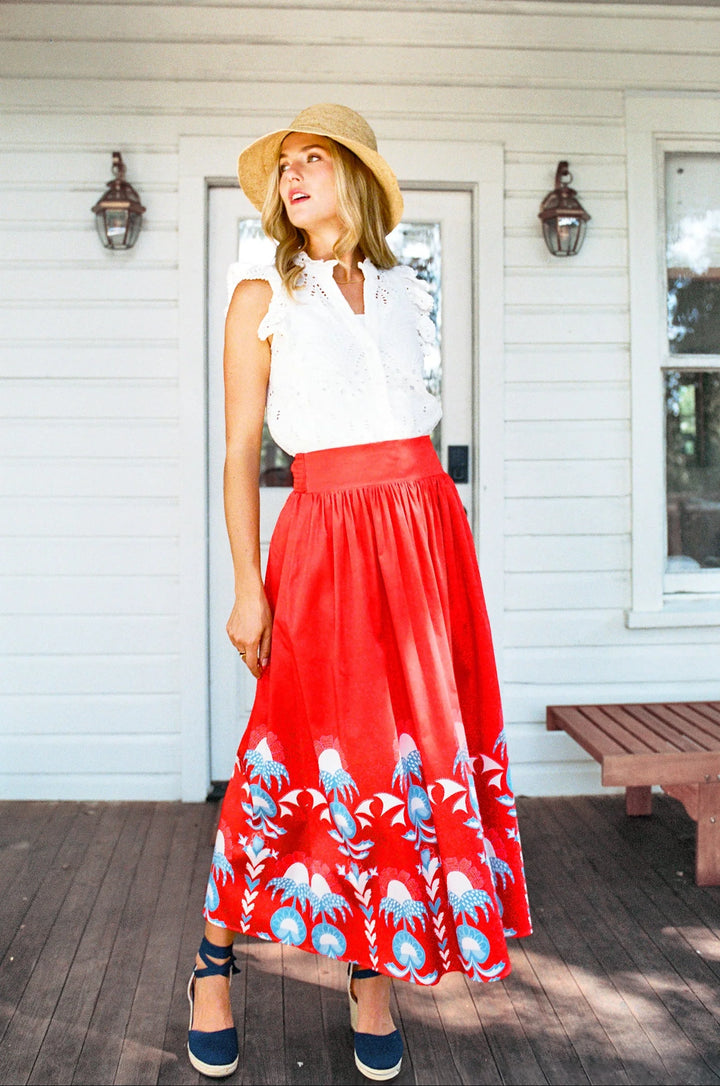 Lillian Skirt | Red Thistle