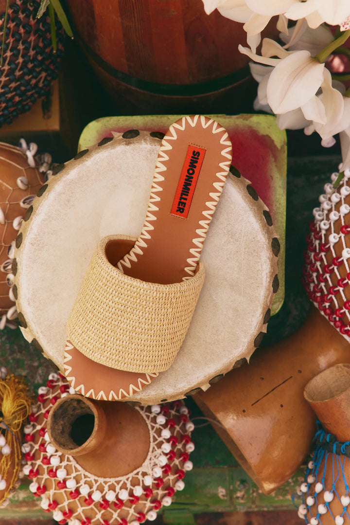 Raffia Salerno Sandal