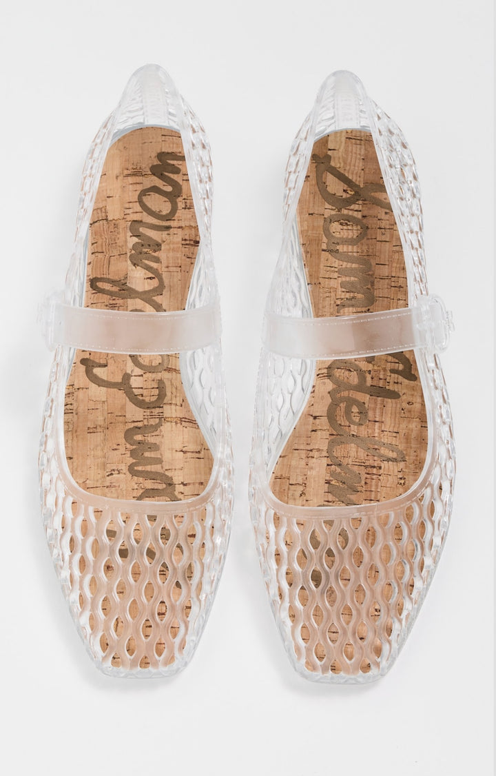 Michaela Jelly Mary Jane Flat | Clear