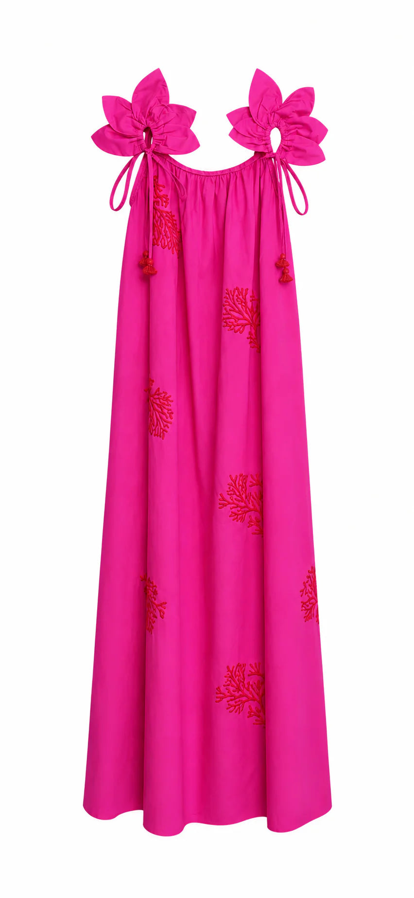 Coral Crush Tank Dress | Hot Pink