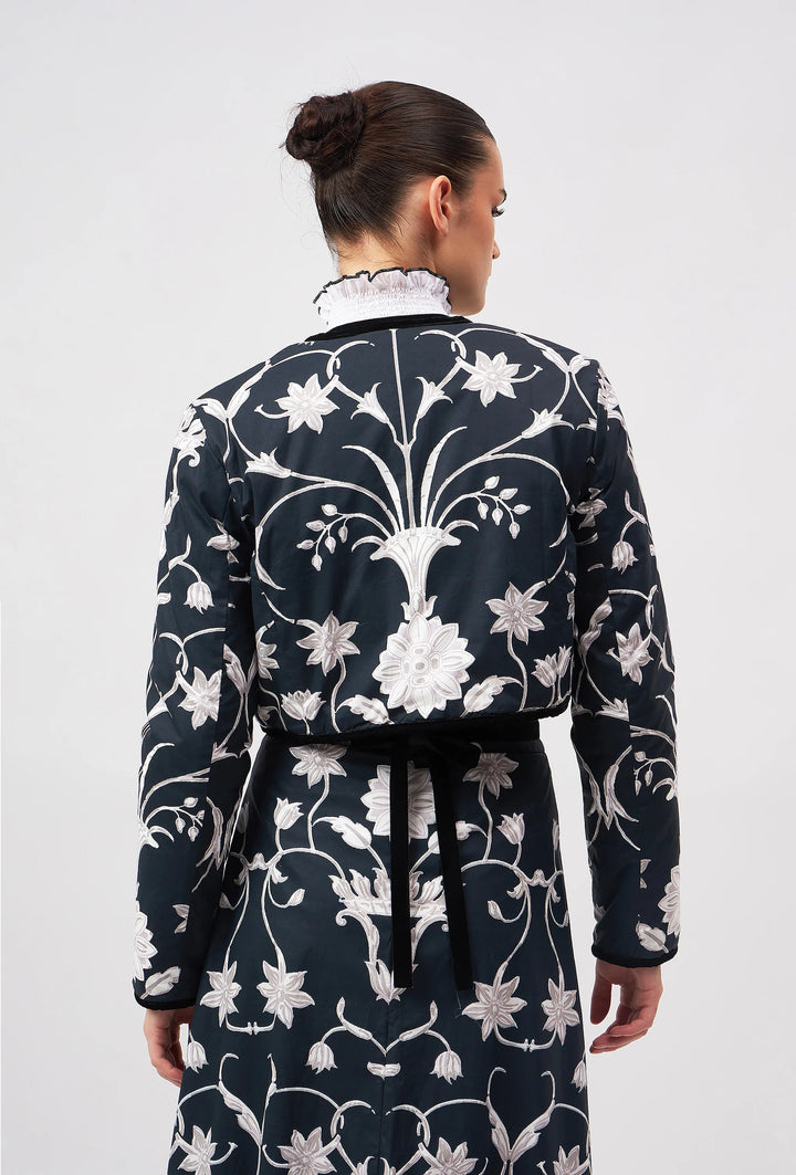 Joan Jacket | Arabesque Black Reversible