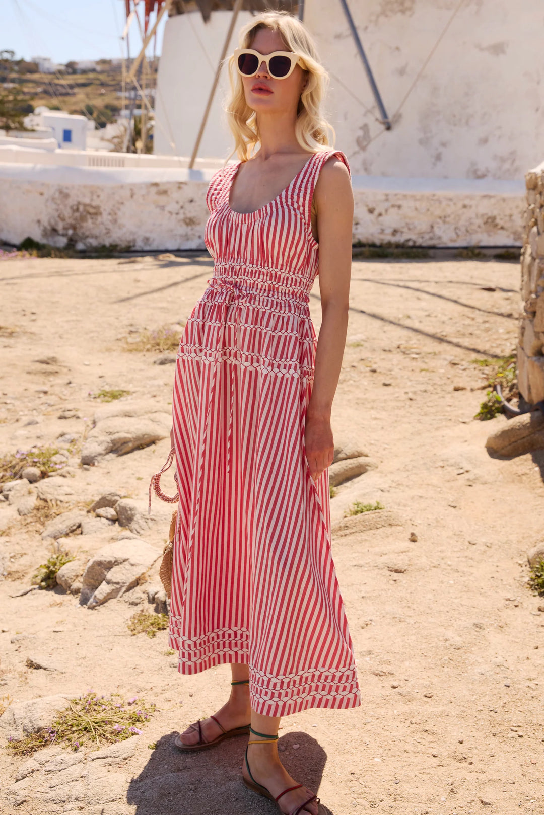 Harper Dress | Red Sconset