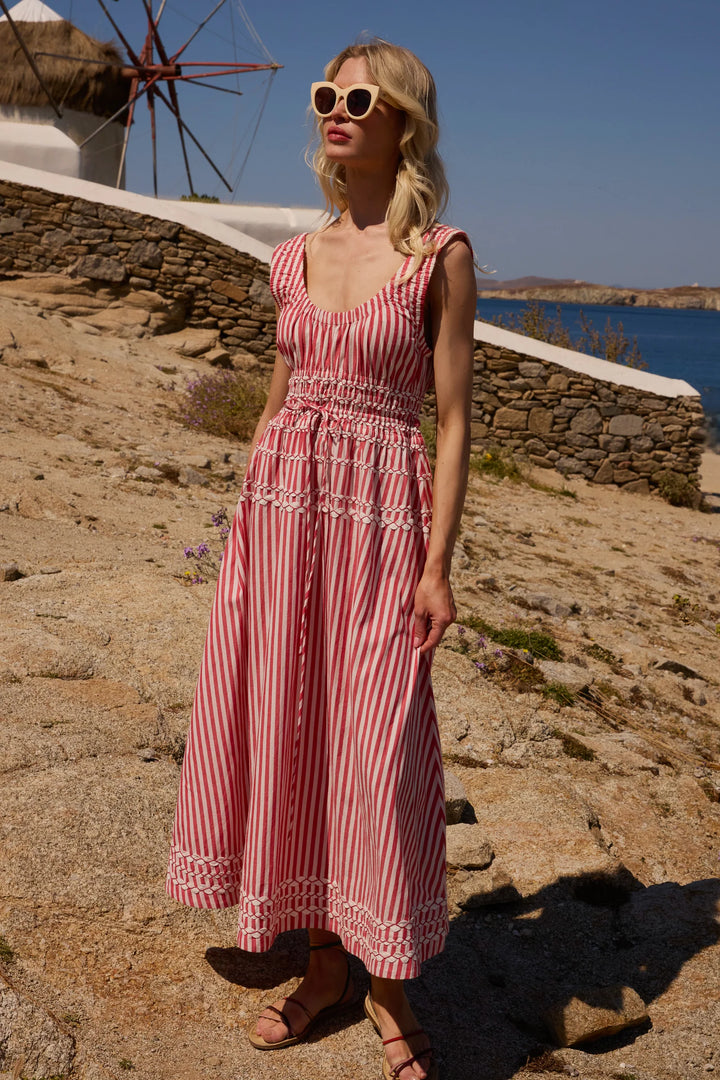 Harper Dress | Red Sconset