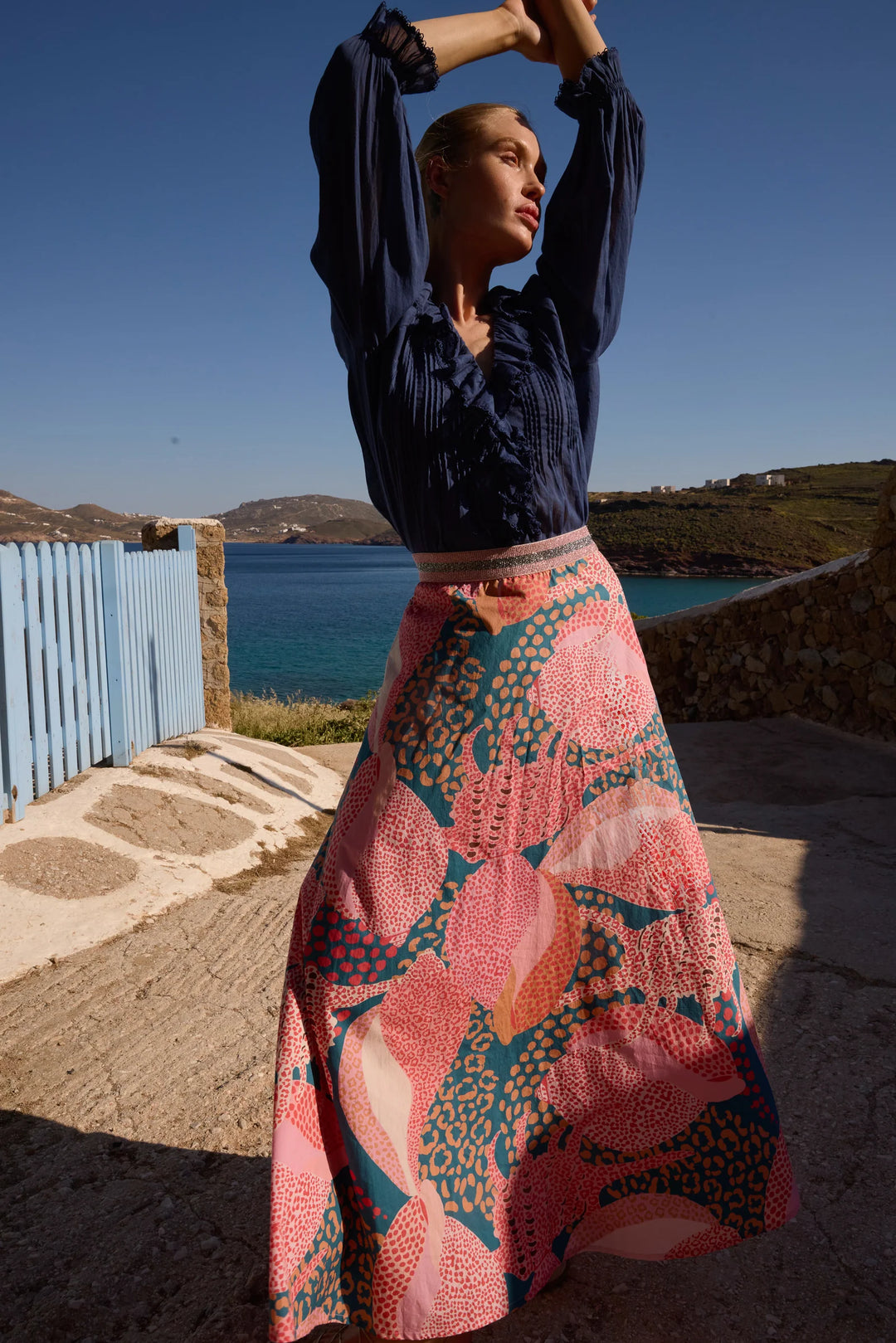 Swing Skirt | Nautilus Navy