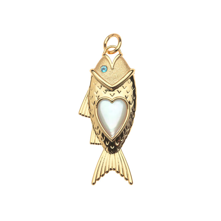 STRONG Amore Fish Pendant on Classic Rolo Chain