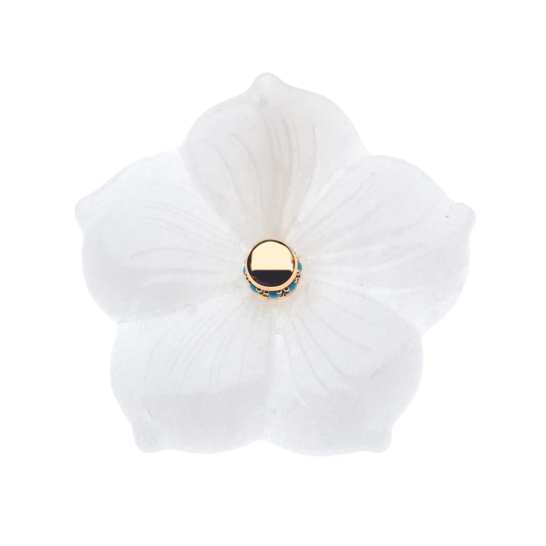 Jane Win JOY Blooming Hibiscus Flower Pendant