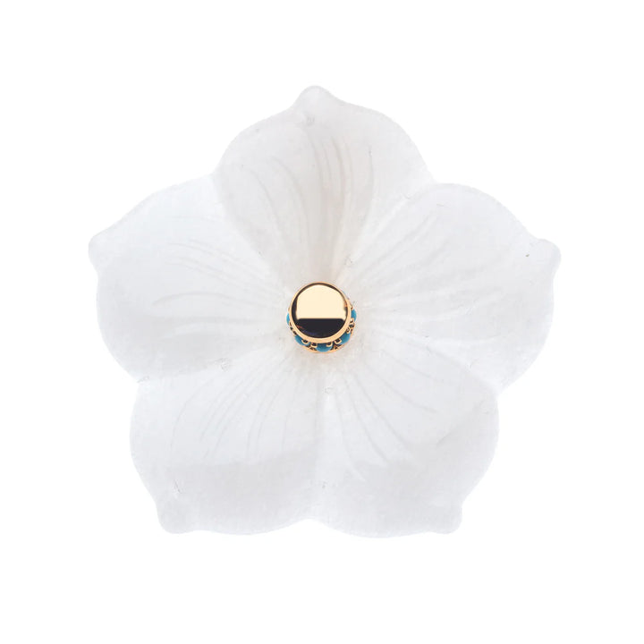 Jane Win JOY Blooming Hibiscus Flower Pendant