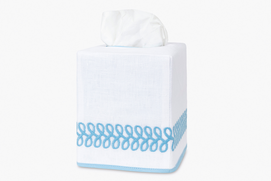 Astor Braid Tissue Box Cover