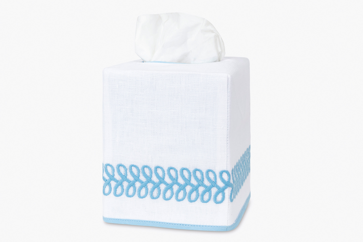 Astor Braid Tissue Box Cover