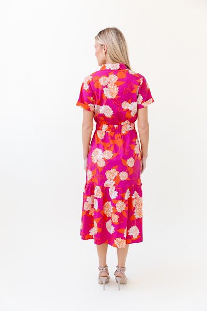 Gwyneth Dress | Dahlia Flourish