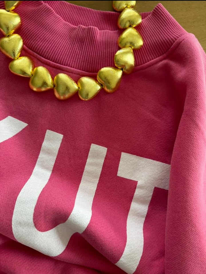 Puff Heart Necklace