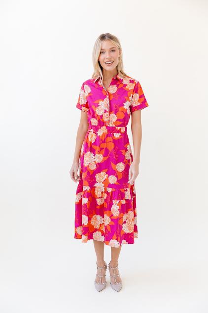 Gwyneth Dress | Dahlia Flourish