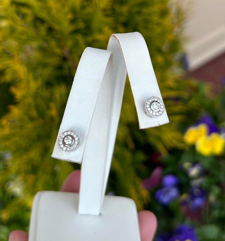 14K .33 Dia Earrings