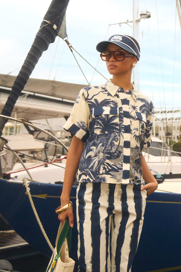 Hawkins Top | Bermuda Toile