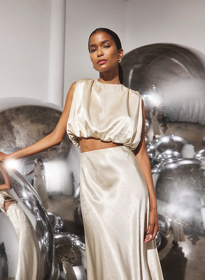 Cosima Top | Champagne on Fifth