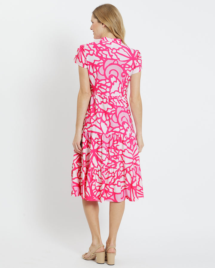 Jude Connally Libby Dress | Grand Wings Light Pink