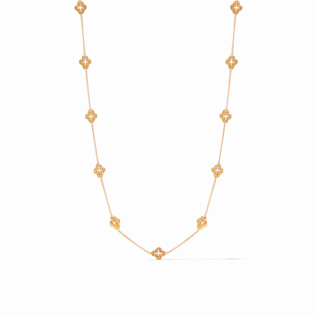 Florentine Demi Delicate Station Necklace