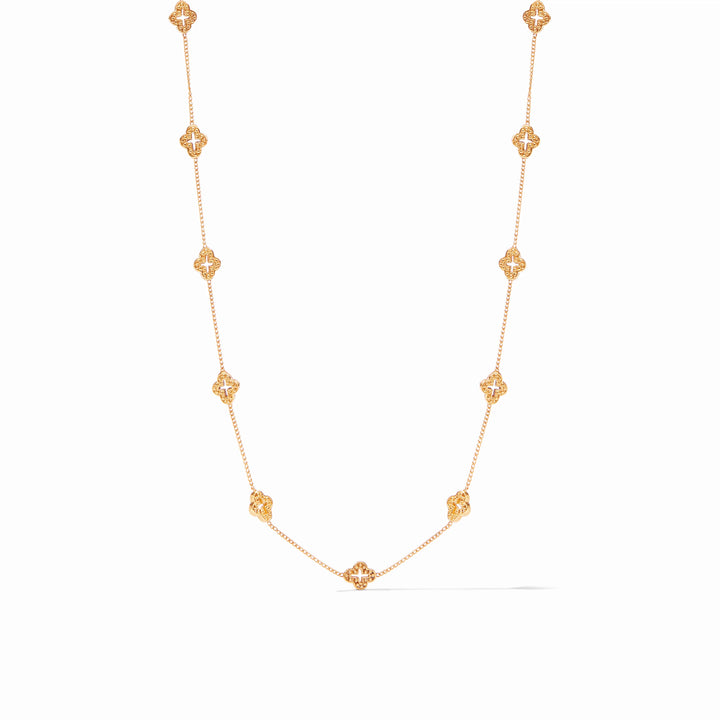 Florentine Demi Delicate Station Necklace