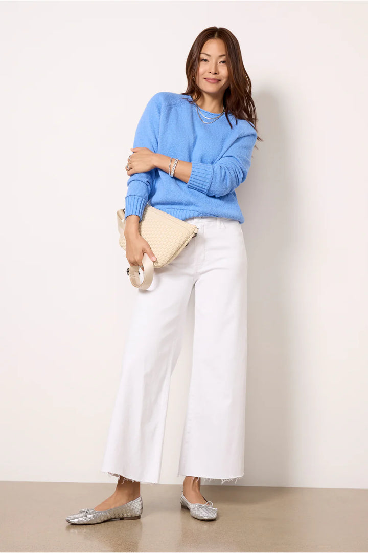 Meg High Rise Wide Leg Jeans | Optic White