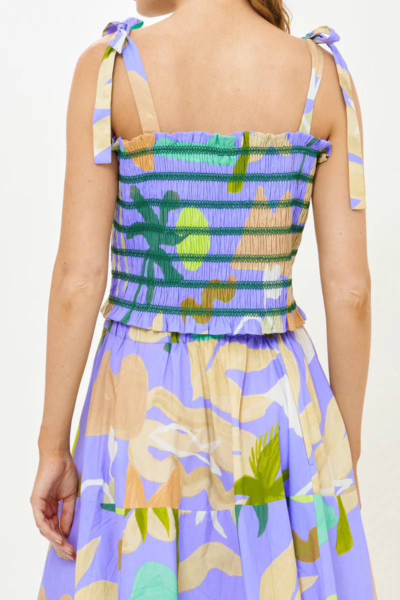 Ella Top | Paradiso Blue