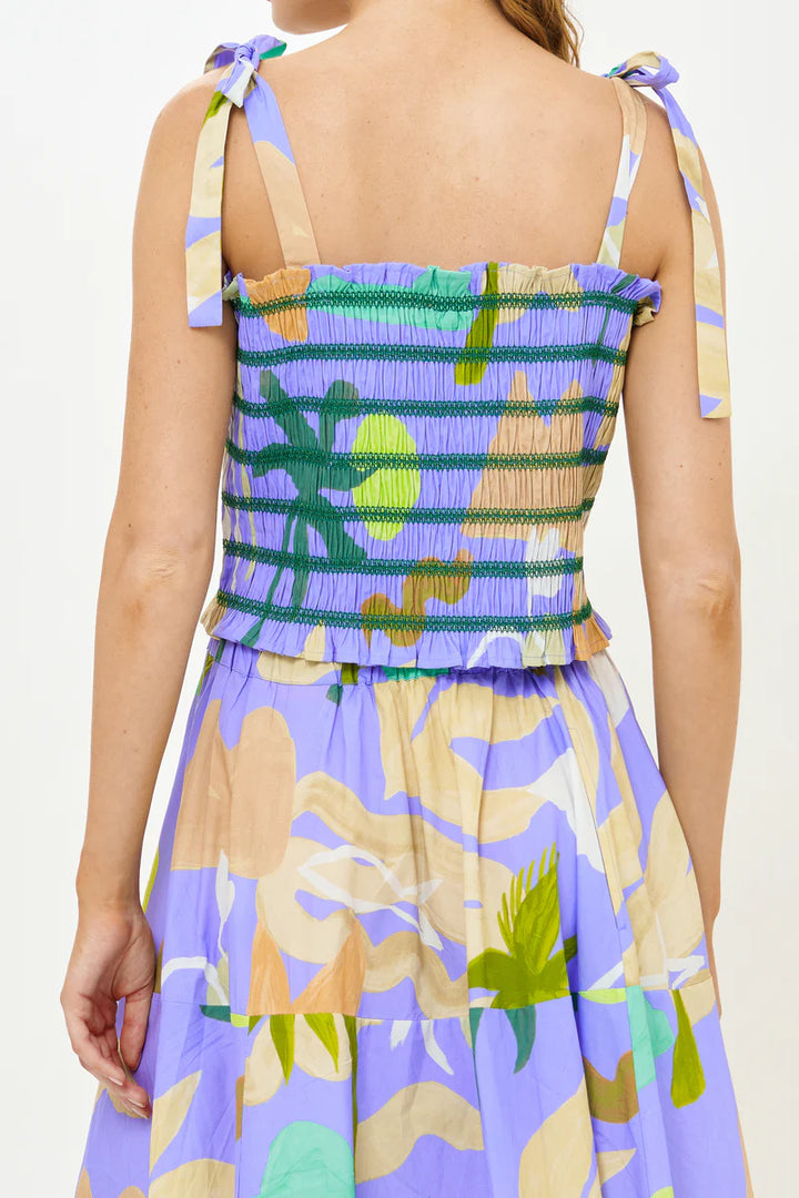 Ella Top | Paradiso Blue