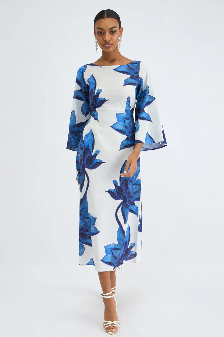 Camelia Dress | Lotus Indigo