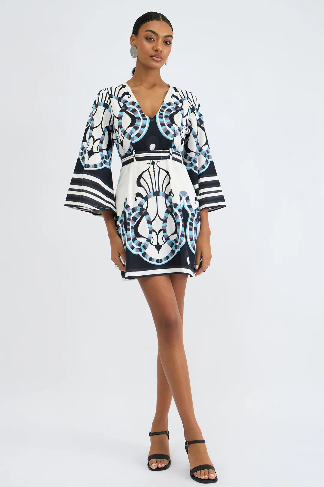 Kennedy Dress | Harbor Silver Mist