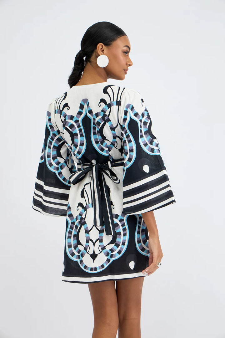 Kennedy Dress | Harbor Silver Mist