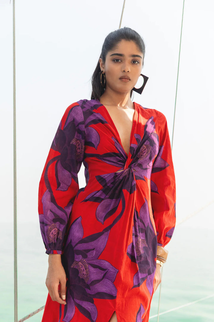 Morgan Dress | Lotus Sunset