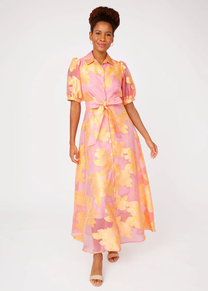 Charlotte Gown | Sorbet Peony Organza
