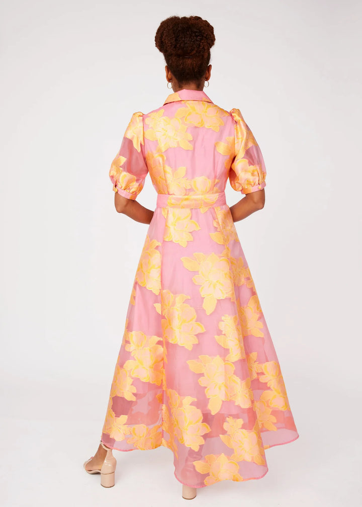 Charlotte Gown | Sorbet Peony Organza