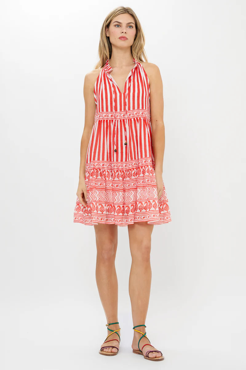 Sleeveless Tiered Dress | Santorini