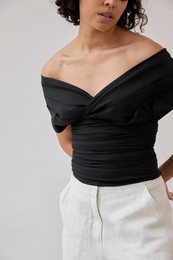 Fichu Shell | Black
