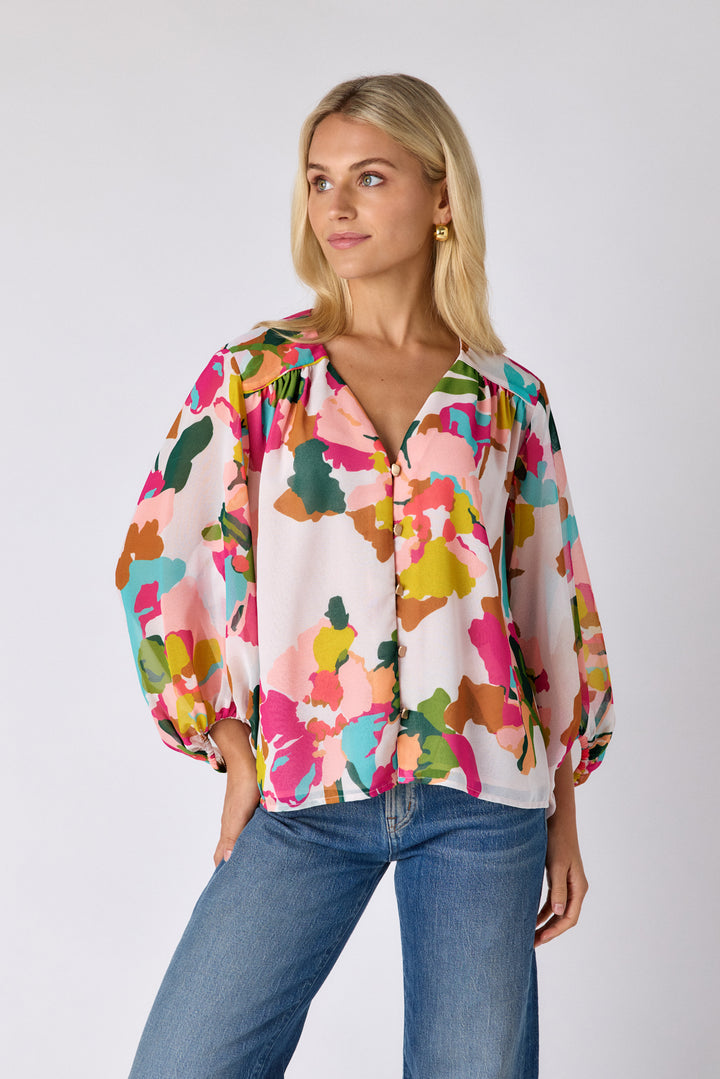 Marina Top | Botanic Blush - Charlotte's Inc