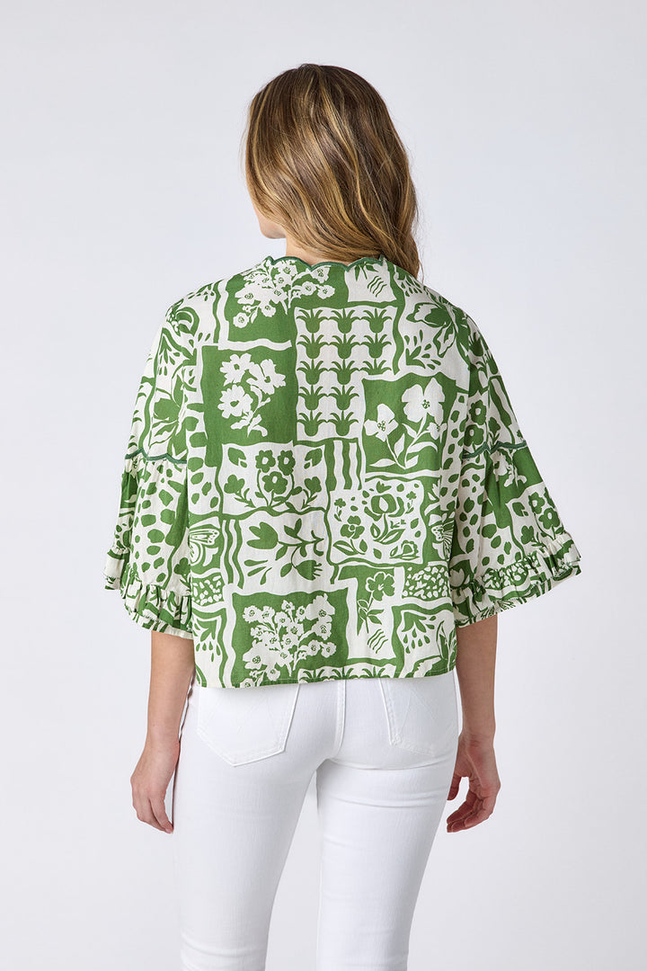 Ity Blouse | Gardener - Charlotte's Inc