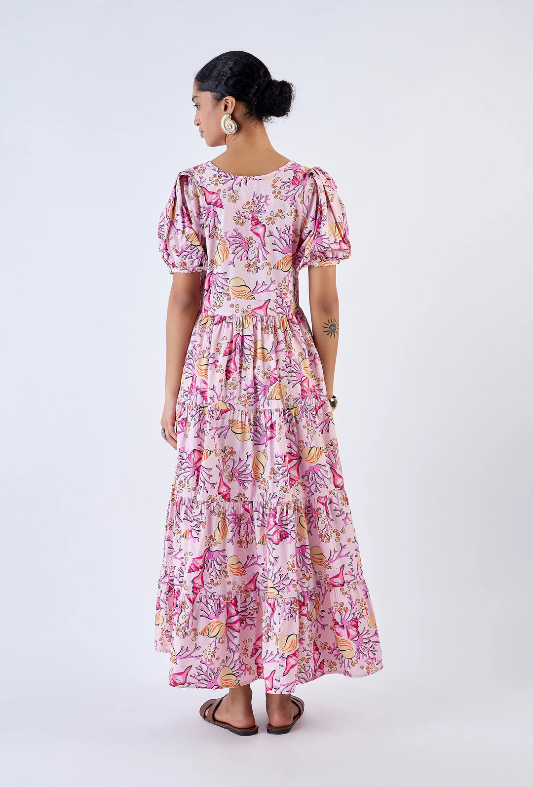 Daisy Dress | Coral Garden Pink