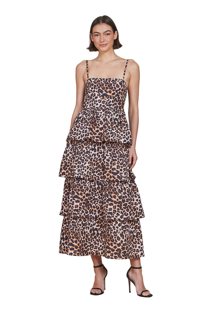 Ophelia Dress | Leopard