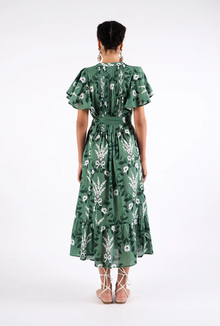 Leni Dress | Lavende Moss