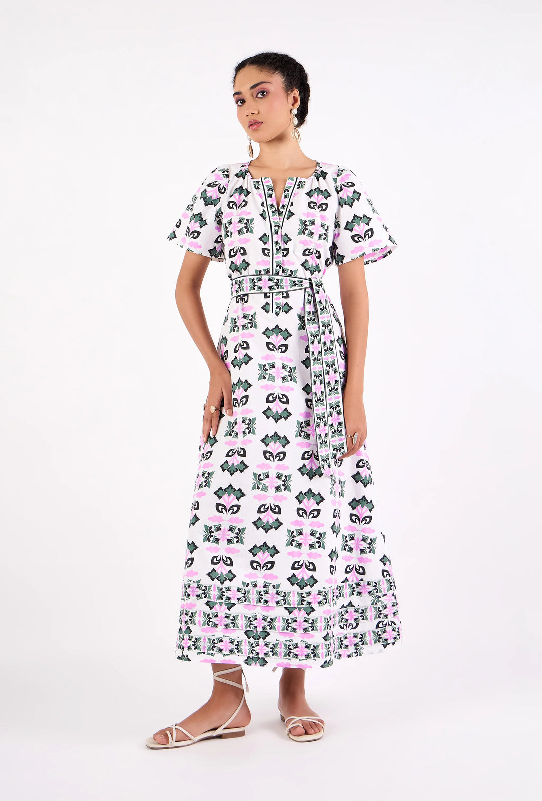 Suzi Dress | Papillion Moss