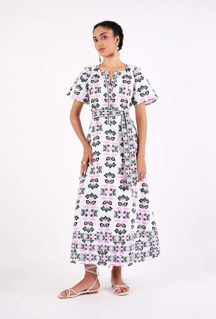 Suzi Dress | Papillion Moss