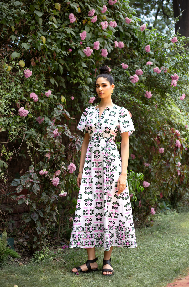 Suzi Dress | Papillion Moss