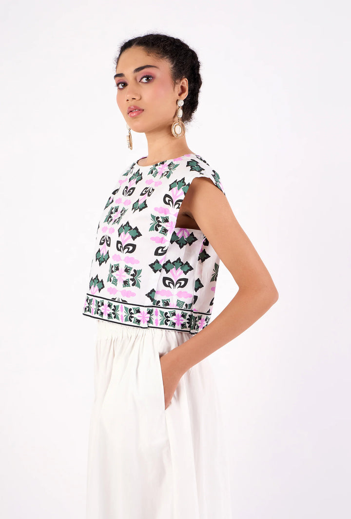 Piper Top | Papillion Moss