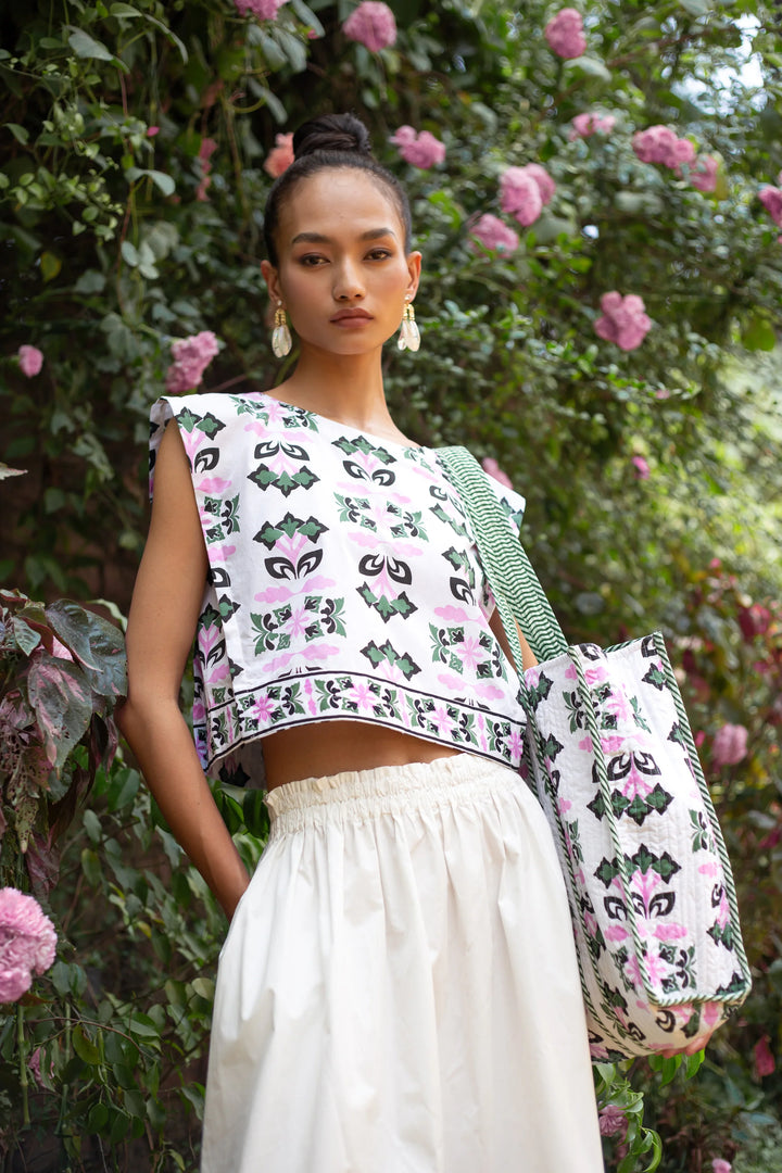 Piper Top | Papillion Moss