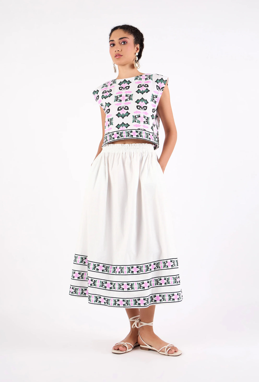 Amber Skirt | Papillion Moss